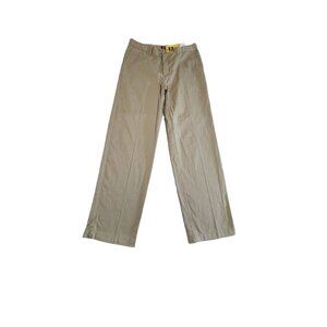 Dickies Khaki Wide Leg Work Pants 34x30 Cotton Blend Utility Streetwear